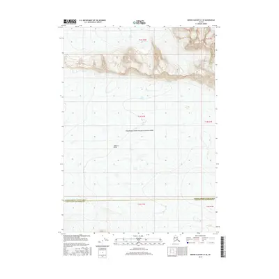 2016 Map of Bering Glacier C-4 SE, 2016 Print