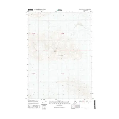 2016 Map of Bering Glacier C-5 NW, 2016 Print