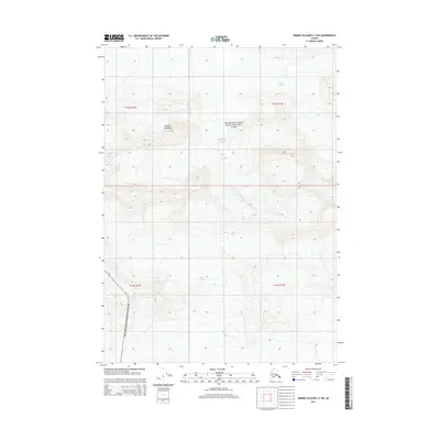 2014 Map of Bering Glacier C-7 NE, 2014 Print