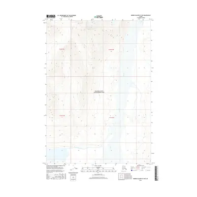 2016 Map of Bering Glacier D-5 NW, 2016 Print