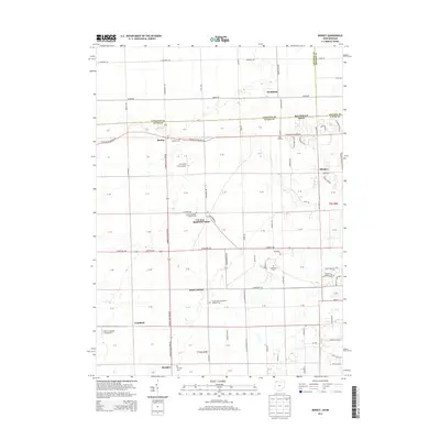 2013 Map of Berkey, 2013 Print