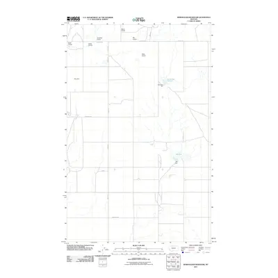 2011 Map of Berkholder Reservoir, 2011 Print