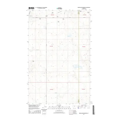 2017 Map of Berkholder Reservoir, 2017 Print