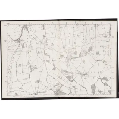 1877 Map of Berkshire XX, 1882 Print