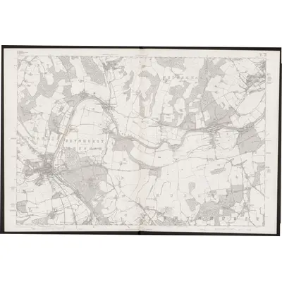 1875 Map of Berkshire XXIII, 1883 Print