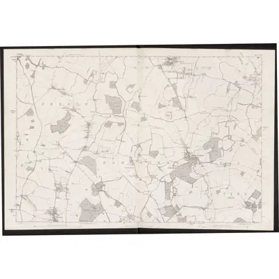 1877 Map of Berkshire XXVII, 1882 Print