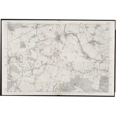 1870 Map of Berkshire XXXI, 1881 Print