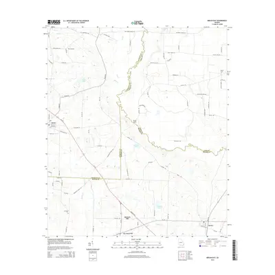 2014 Map of Berlin East, 2014 Print