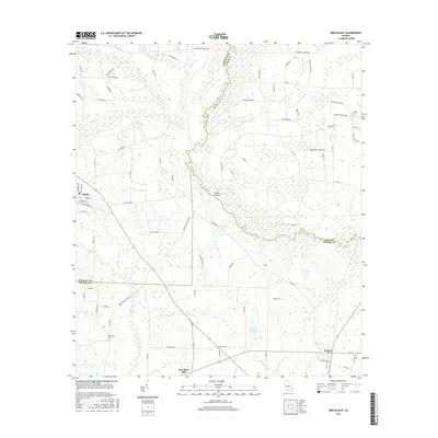 2017 Map of Berlin East, 2017 Print