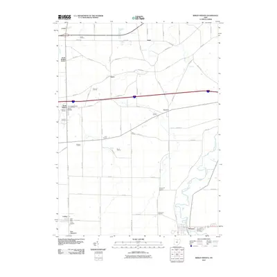 2010 Map of Berlin Heights, 2010 Print