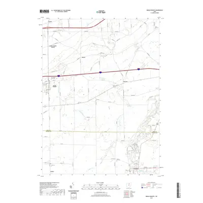 2019 Map of Berlin Heights, 2019 Print