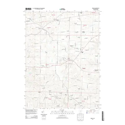 2013 Map of Berlin, 2013 Print