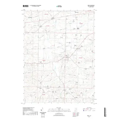 2019 Map of Berlin, 2019 Print