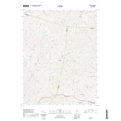 2019 Map of Berlin, 2019 Print