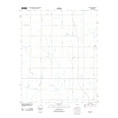 2012 Map of Berlin, 2012 Print