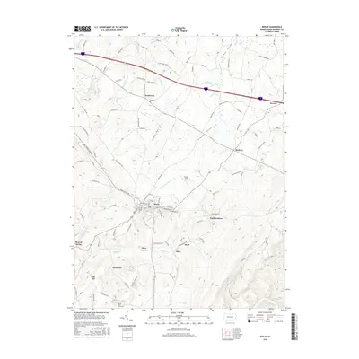 2016 Map of Berlin, 2016 Print