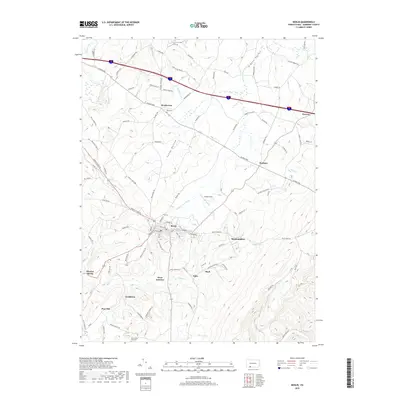 2019 Map of Berlin, 2019 Print