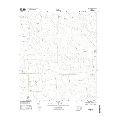2017 Map of Berlin West, 2017 Print
