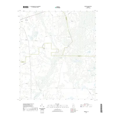 2020 Map of Bermuda, 2020 Print