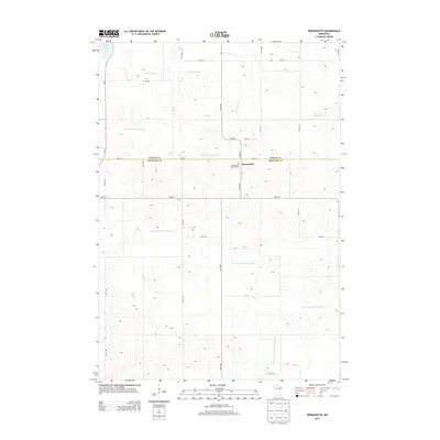 2013 Map of Bernadotte, 2013 Print