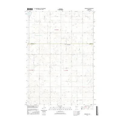 2016 Map of Bernadotte, 2016 Print