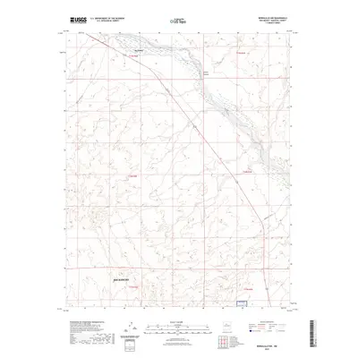 2023 Map of Bernalillo NW, 2023 Print