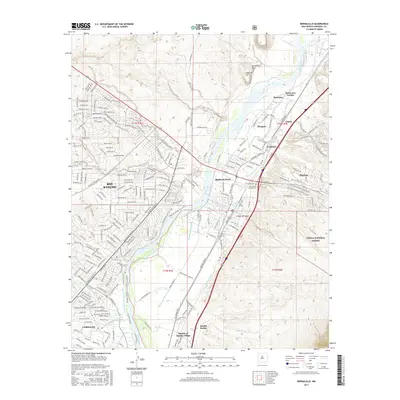 2017 Map of Bernalillo, 2017 Print