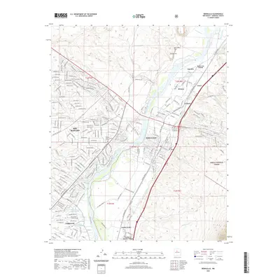2020 Map of Bernalillo, 2020 Print
