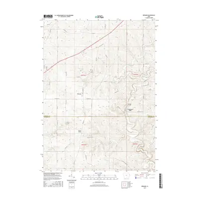 2015 Map of Bernard, 2015 Print