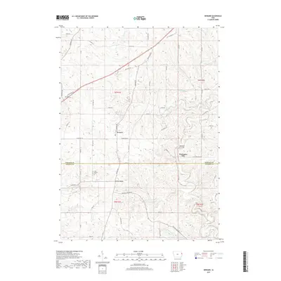 2018 Map of Bernard, 2018 Print