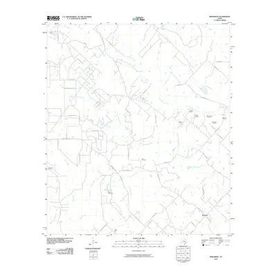 2010 Map of Bernardo, 2010 Print