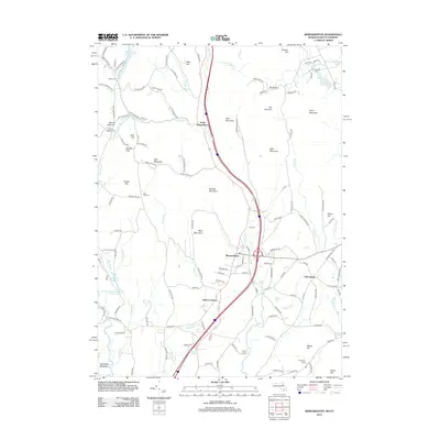2012 Map of Bernardston, 2012 Print