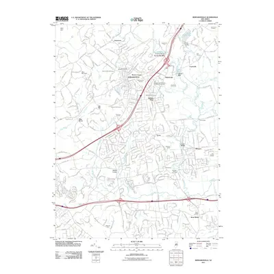 2011 Map of Bernardsville, 2011 Print