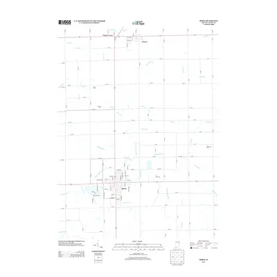 2013 Map of Berne, 2013 Print