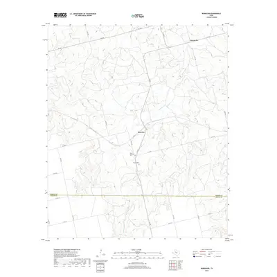 2019 Map of Bernecker, 2019 Print