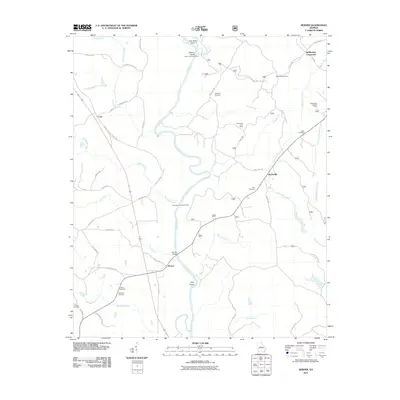 2011 Map of Berner, 2011 Print