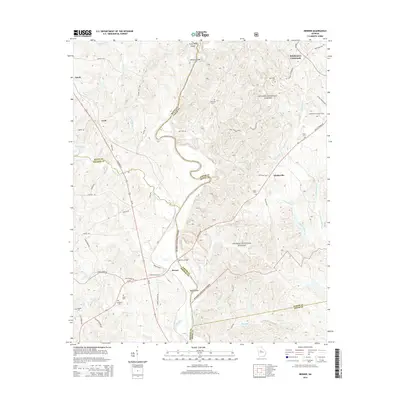 2014 Map of Berner, 2014 Print