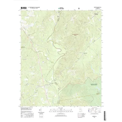 2017 Map of Berner, 2017 Print