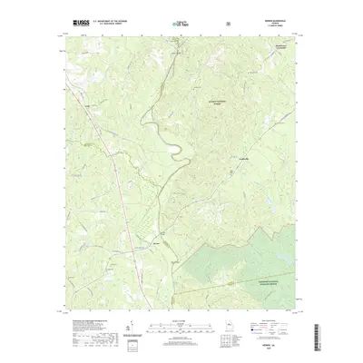 2020 Map of Berner, 2020 Print