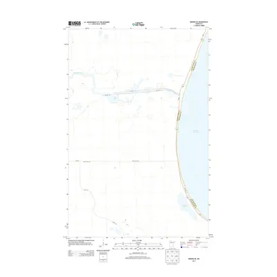 2013 Map of Berner NE, 2013 Print