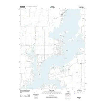 2010 Map of Bernice, 2010 Print