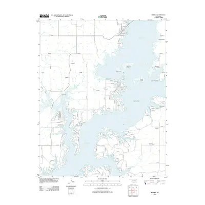 2012 Map of Bernice, 2012 Print