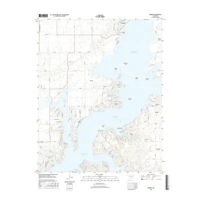 2016 Map of Bernice, 2016 Print