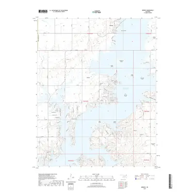 2018 Map of Bernice, 2018 Print