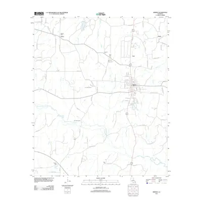 2012 Map of Bernice, 2012 Print