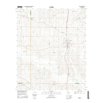 2015 Map of Bernice, 2015 Print
