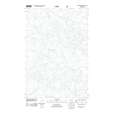 2011 Map of Bernier Creek, 2011 Print