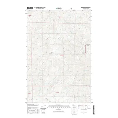 2013 Map of Bernier Creek, 2013 Print