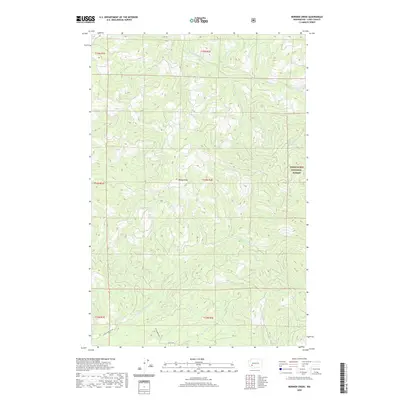 2020 Map of Bernier Creek, 2020 Print