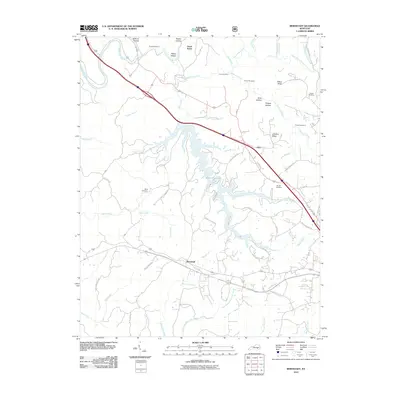 2010 Map of Bernstadt, 2010 Print